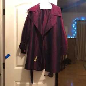 Ann Tjian for kenar color changing coat for women